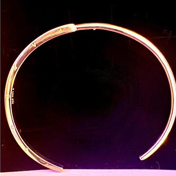 PANDORA Signature I-D Open Bangle - Rose Gold - Picture 8 of 15